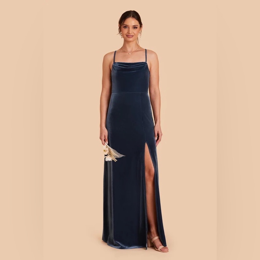 NWT Birdy Grey Ash Dress Velvet Storm Blue